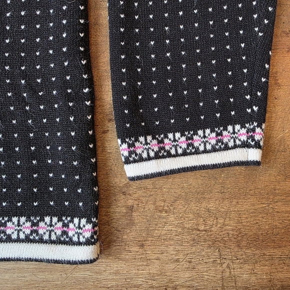 Alfred Dunner Snowman Christmas Sweater – Size L – Black - Picture 3 of 6